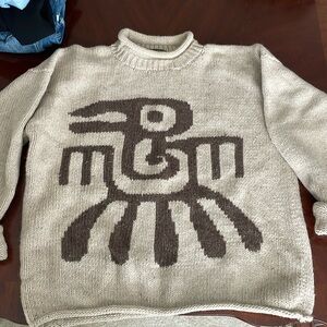 Vintage Hand Knitted - “ Hershey’s knitwear” sweater purchased in Florence Italy